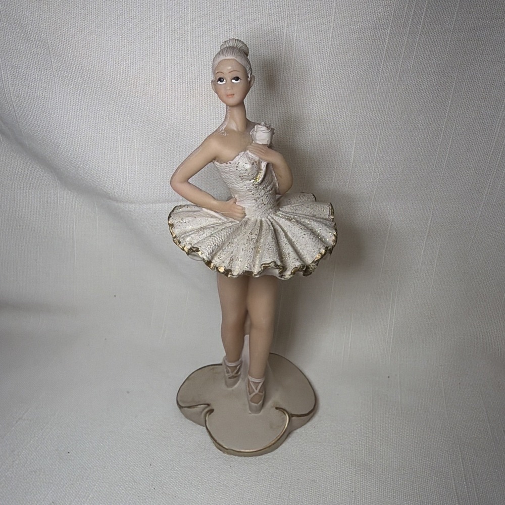 K's Collection‎ Ballerina Dancer 6" Ceramic Figurines Sculpture Collectible